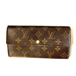 Authentic Louis Vuitton Sarah Wallet